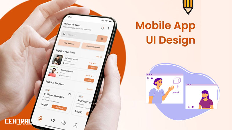 THIẾT KẾ APP MOBILE CHO TRUNG TÂM GIA SƯ: CẦU NỐI TRI THỨC